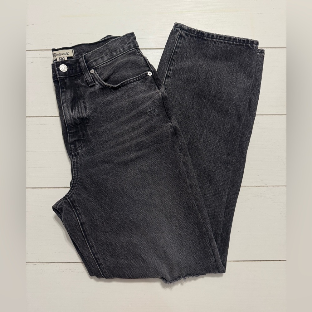 Madewell Baggy Straight Jeans